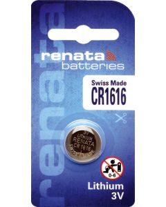 RENATA lithium paristo 3V CR1616 1kpl blister