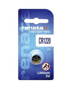 RENATA lithium paristo 3V CR1220 1 kpl Blister